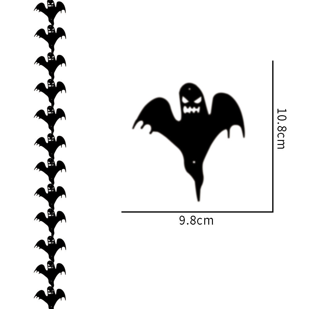 Halloween Non-woven Bat String Decoration