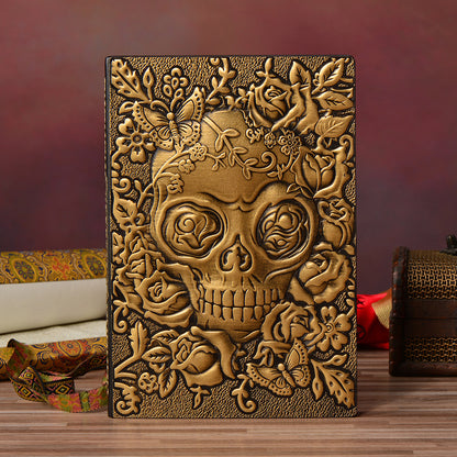 Embossed PU Halloween Gift A5 Notepad