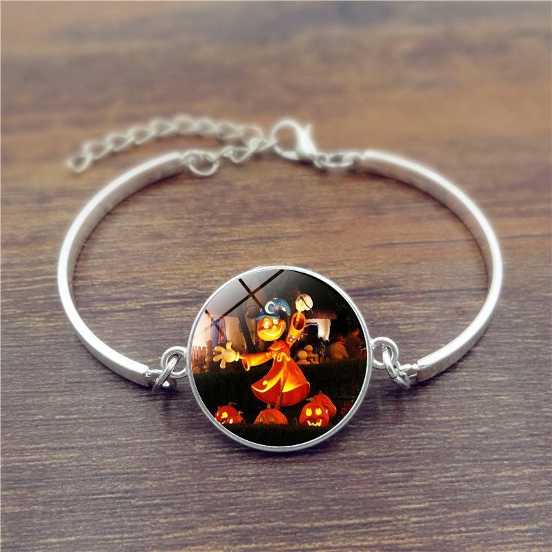 Halloween gems bracelet