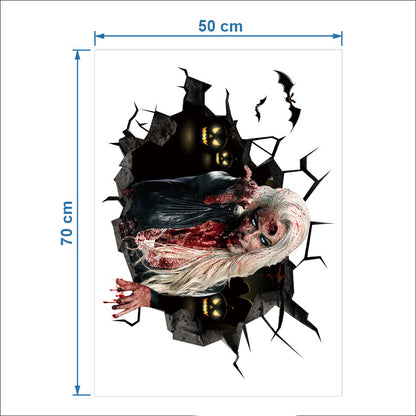 3D Self Adhesive Halloween Wall Sticker