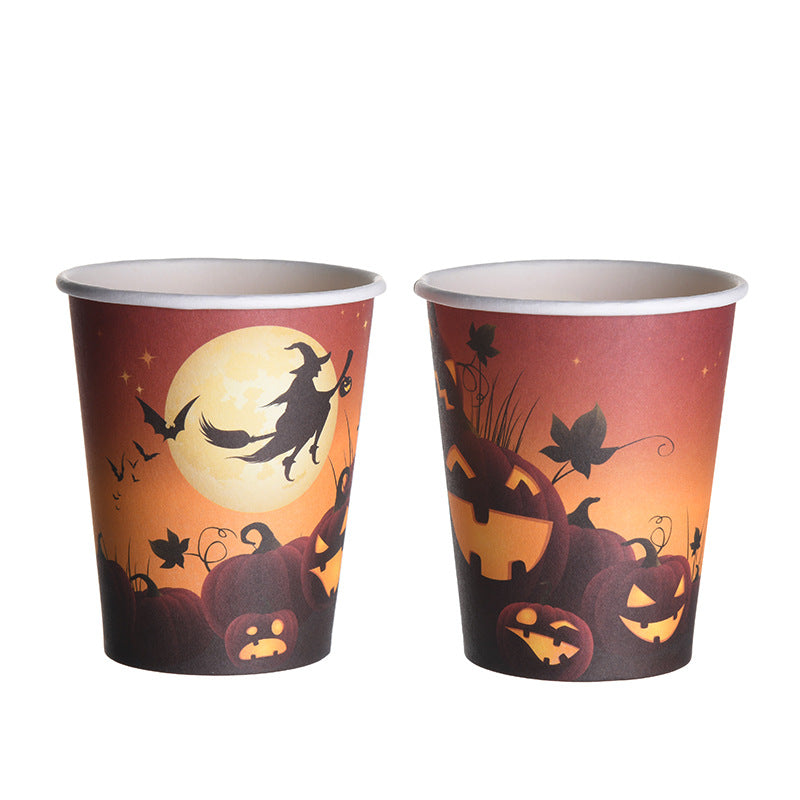 Creative Halloween Party Disposable Tableware