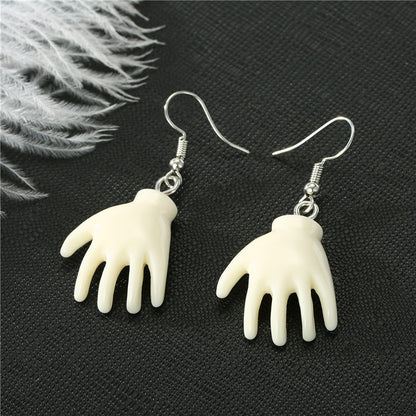 Jewelry Personality Halloween Elf Head Earrings