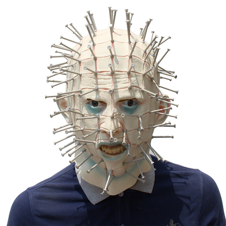 Creative Horror Ghost Chasing Soul Headgear Nail Mask