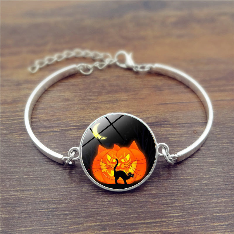 Halloween gems bracelet