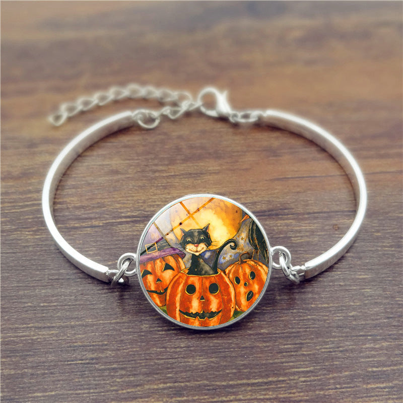 Halloween gems bracelet