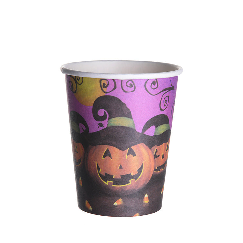 Creative Halloween Party Disposable Tableware