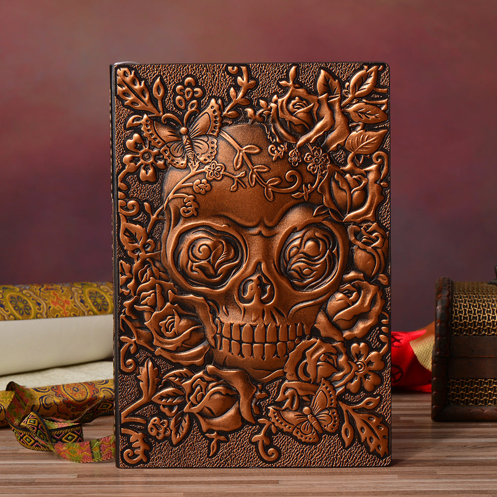 Embossed PU Halloween Gift A5 Notepad