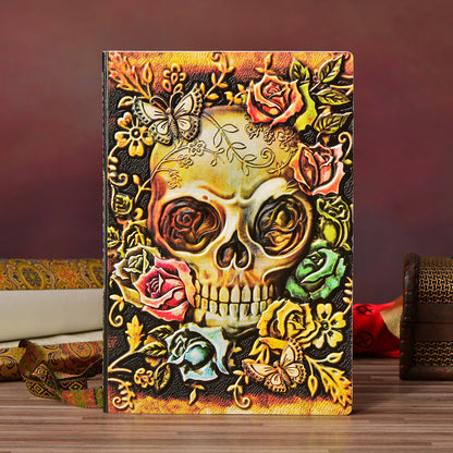 Embossed PU Halloween Gift A5 Notepad