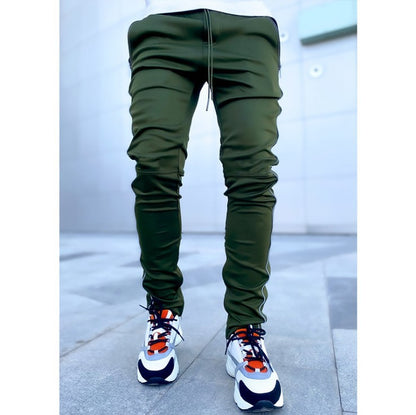 Men's Multi-pocket Reflective Pants