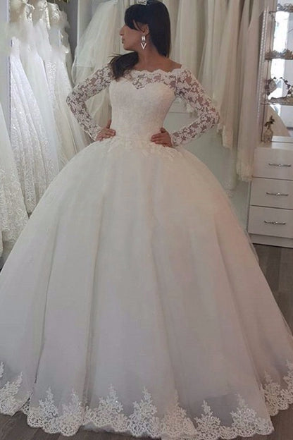 Ladies Elegant Custom Bridal Dress