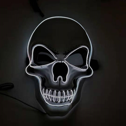 Skull LED Glowing Halloween Mask