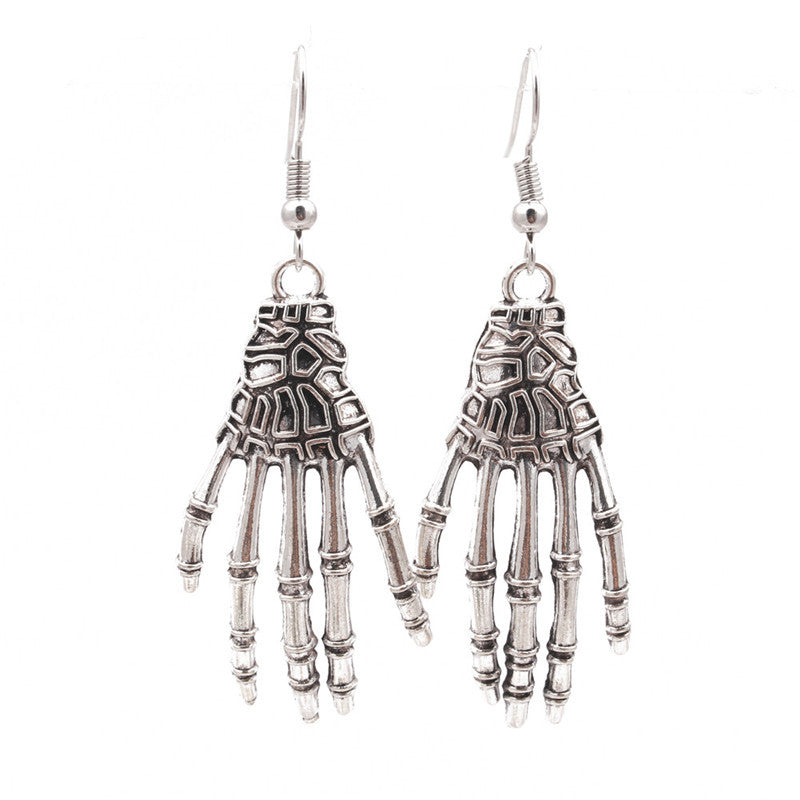 Halloween shin bone earrings