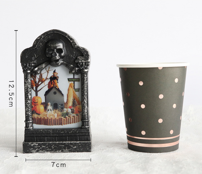 Halloween Tombstone Lamp