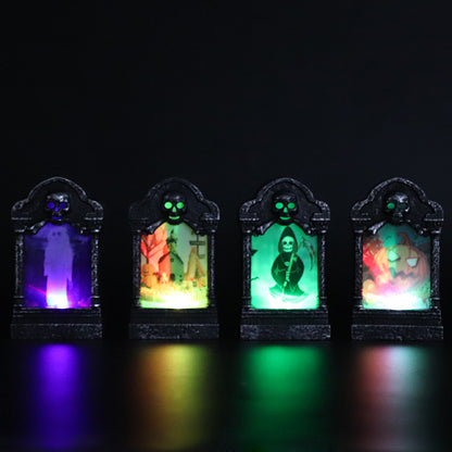 Halloween Tombstone Lamp