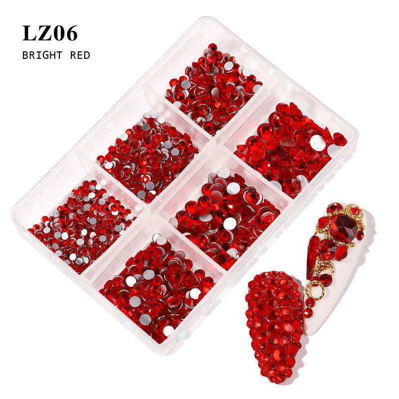 Nail Art Flat Rhinestone Set