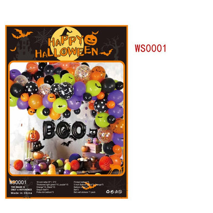 Halloween Set Ghost Festival Bar Party Aluminum Film Balloon