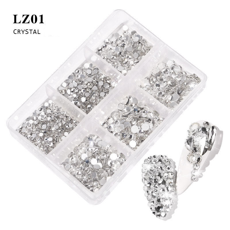 Nail Art Flat Rhinestone Set