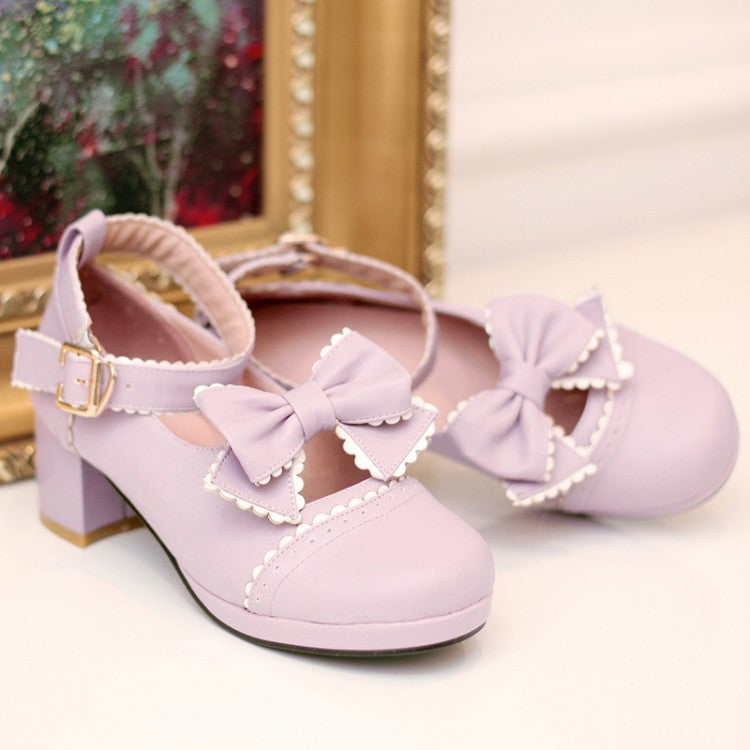 Women's Buckle Princess Shoes