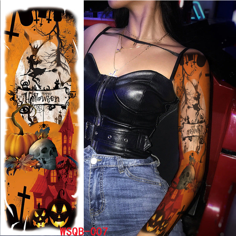 Halloween tattoo stickers