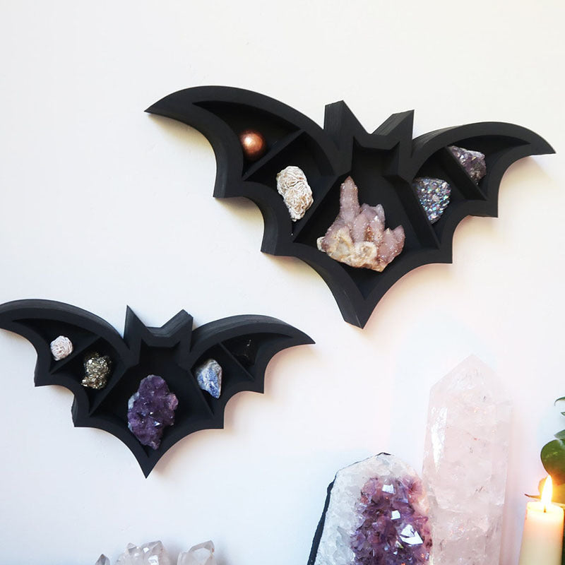 Halloween Bat Crystal Display Storage Rack