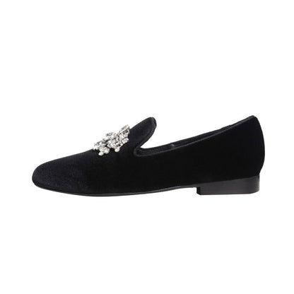 Deep Mouth Round Toe Flat Shoes