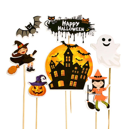 Halloween Creative Cake Decorating Card