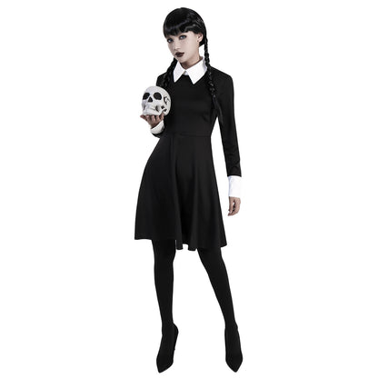 Women's Dark Retro Dress Halloween