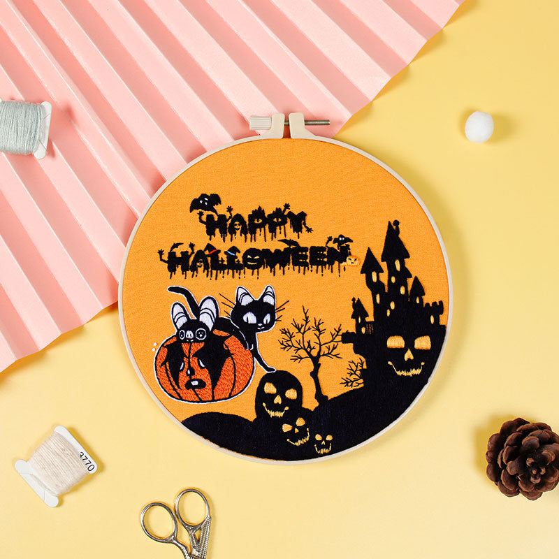 Halloween DIY Embroidery Material Bag