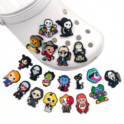 Halloween Shoe Buckle Accessory Sticker