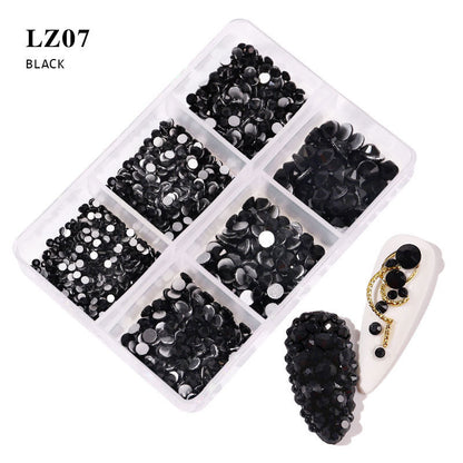 Nail Art Flat Rhinestone Set