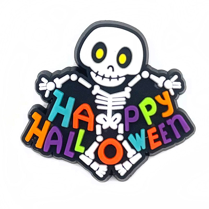 Halloween Shoe Buckle Accessory Sticker