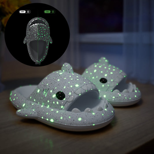 Shark Starry Night Light Slippers