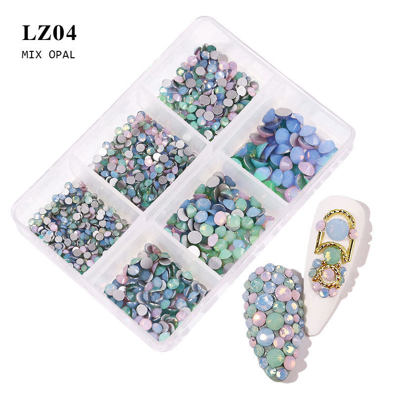 Nail Art Flat Rhinestone Set