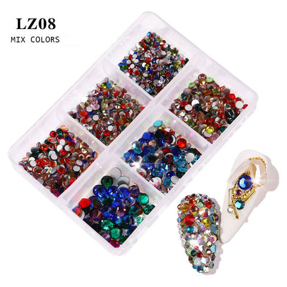 Nail Art Flat Rhinestone Set