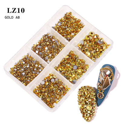 Nail Art Flat Rhinestone Set