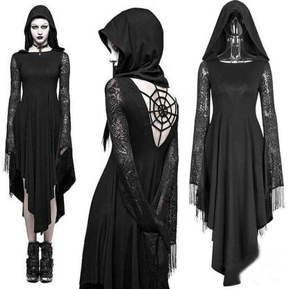 Halloween Black Gothic Steampunk Ghost Witch