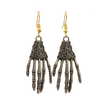 Halloween shin bone earrings