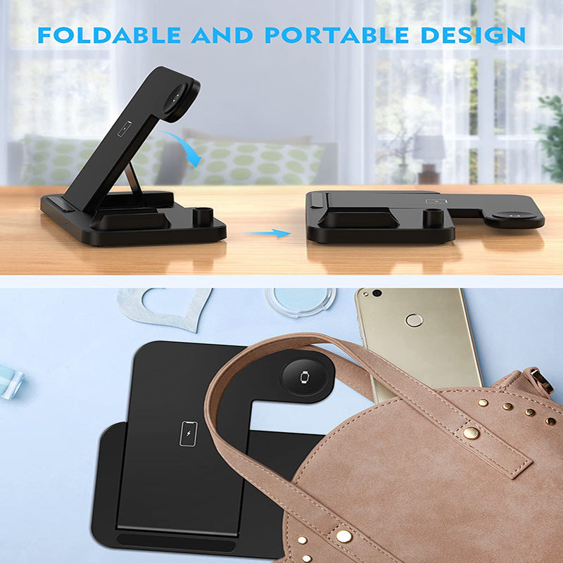 Foldable 4-in-1 Wireless Charger