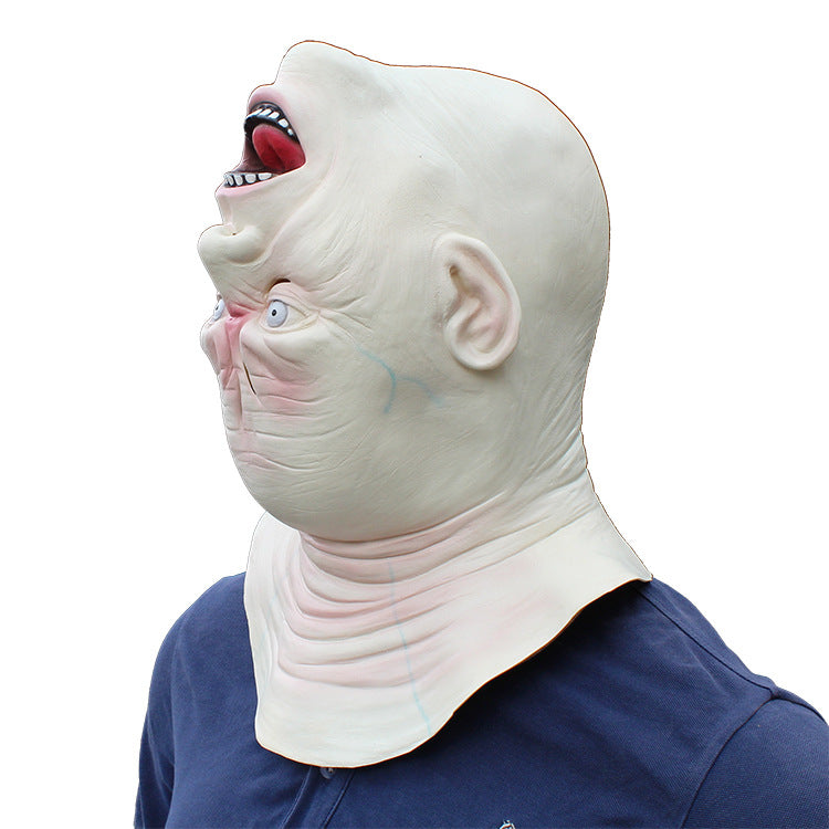 Halloween horror face down mask