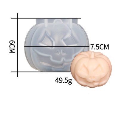 Candle Mold Halloween Pumpkin Aromatherapy Plaster