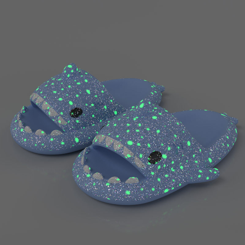 Shark Starry Night Light Slippers