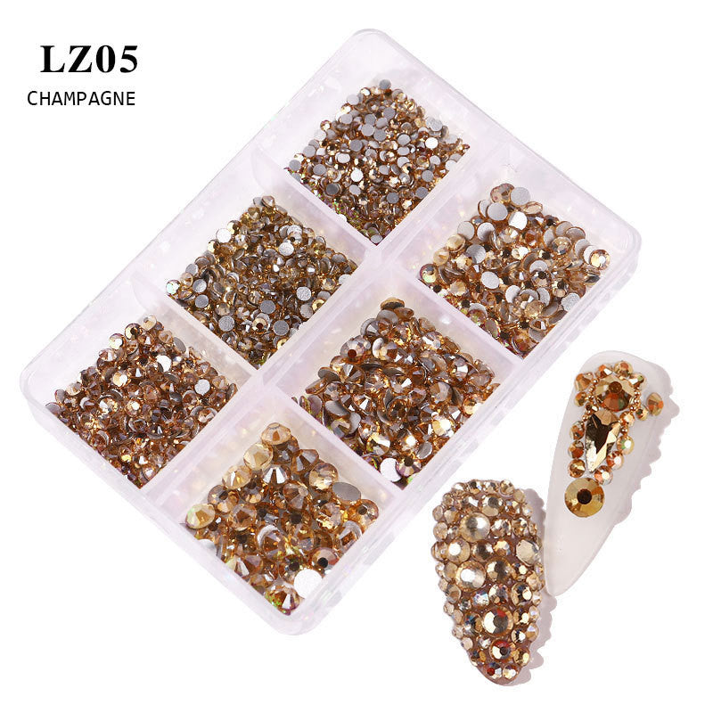 Nail Art Flat Rhinestone Set