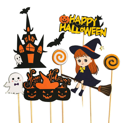 Halloween Creative Cake Decorating Card