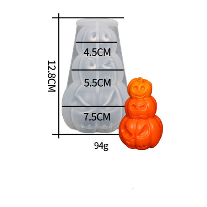 Candle Mold Halloween Pumpkin Aromatherapy Plaster